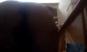 Pantat jari oleh pesakit jari budak sekolah lucah